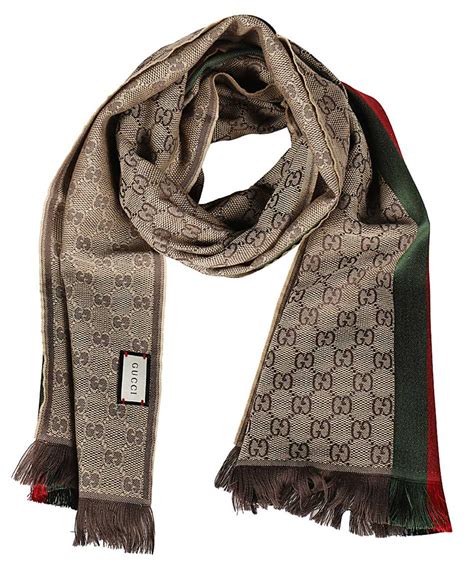 sciarpa gucci jacquard|gucci sciarpa uomo.